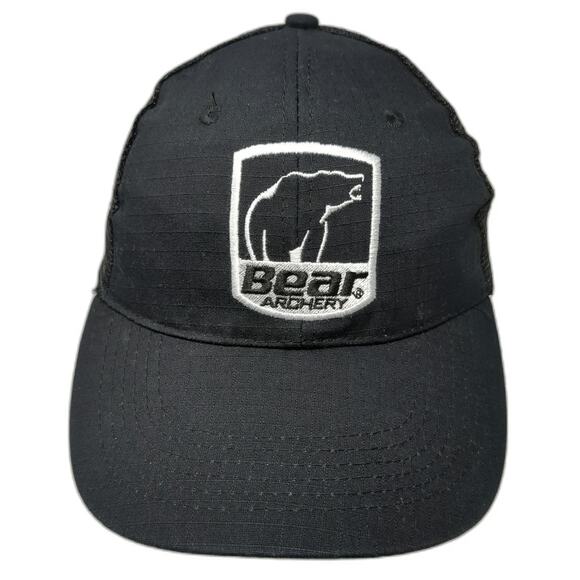 Bear Archery Other - Bear Archery Trucker Hat Black One Size Mesh Back Snapback Hunting Bowhunting